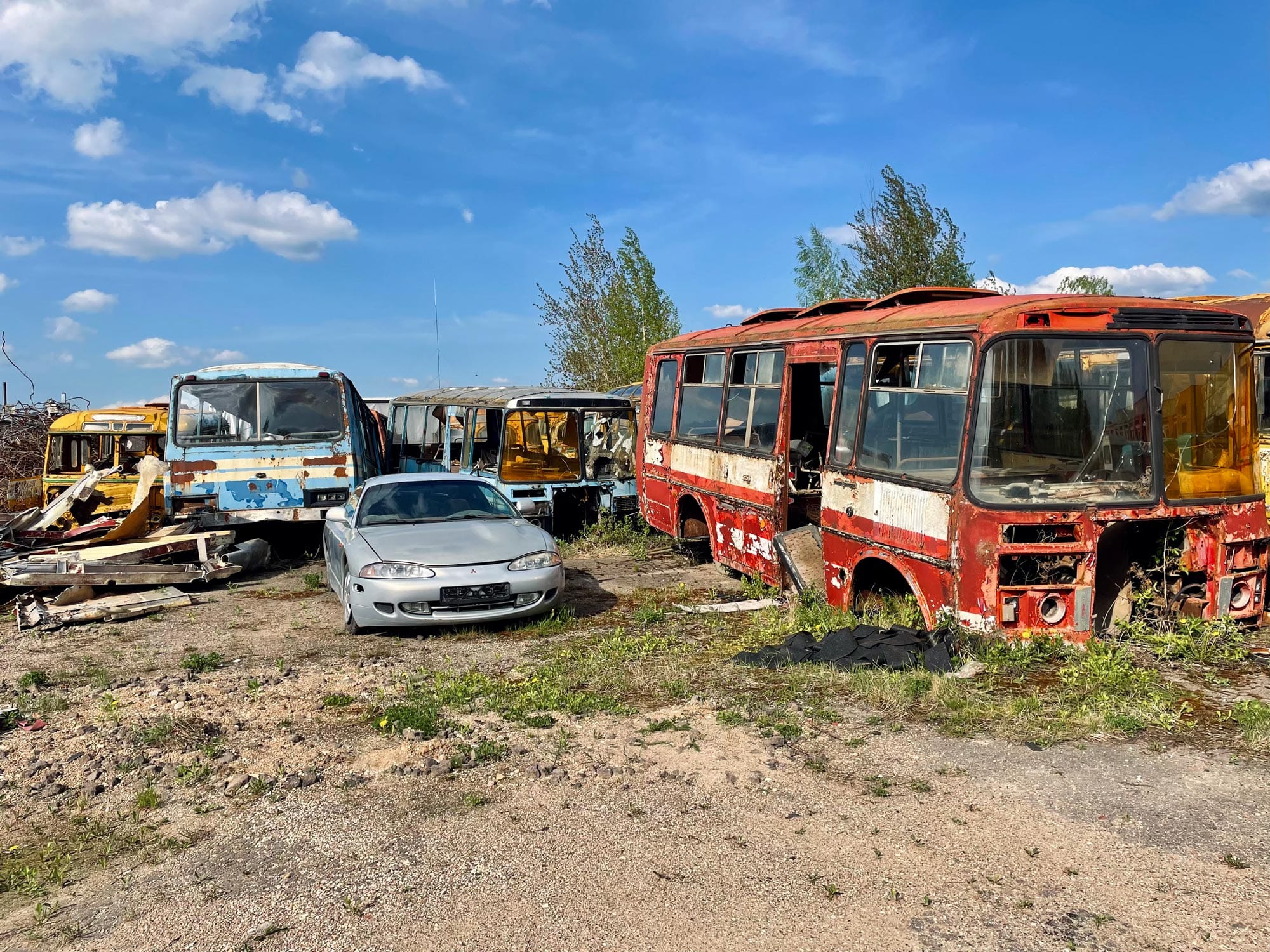 Sovietinių autobusų parkas