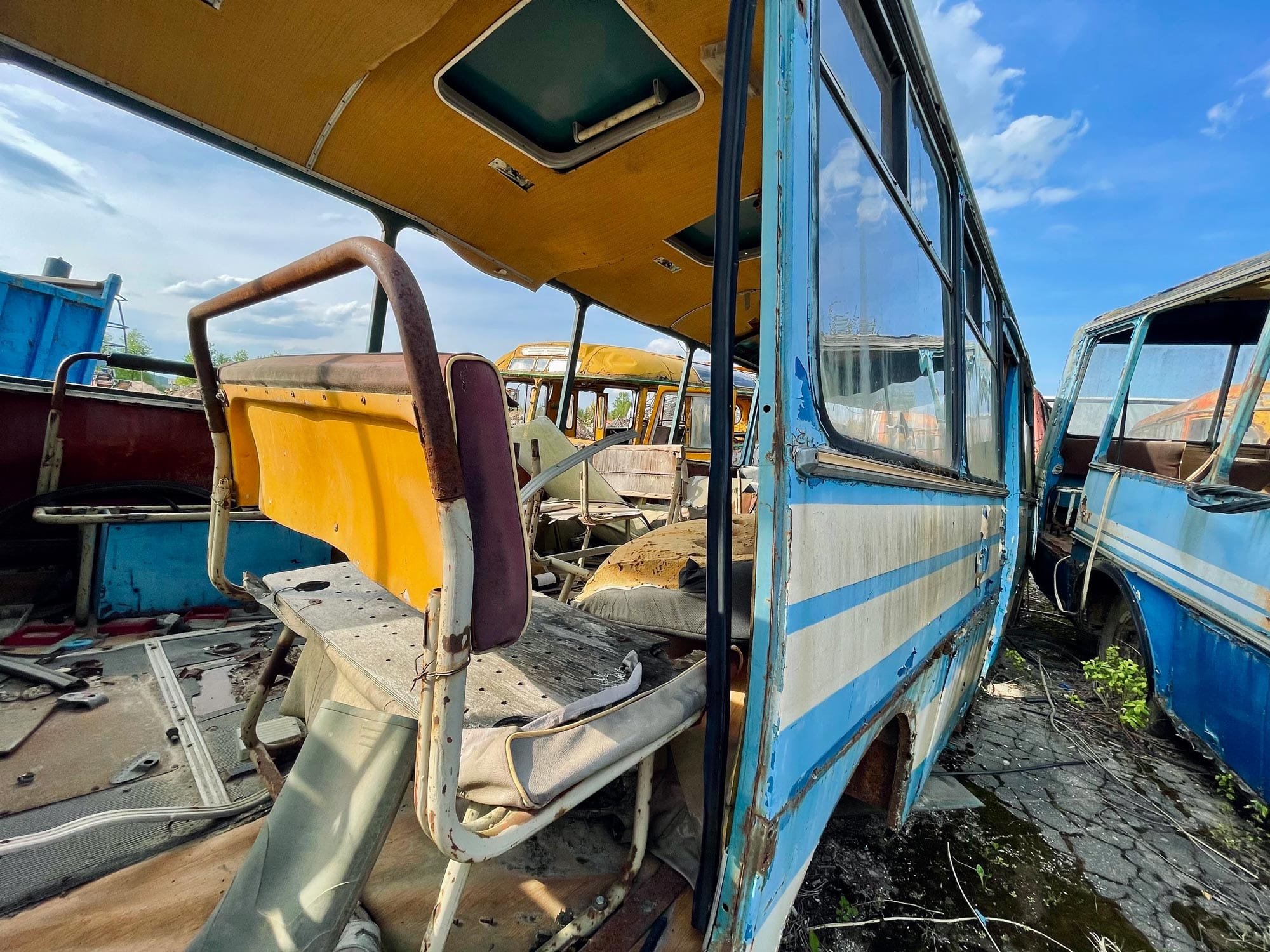 Sovietinių autobusų parkas