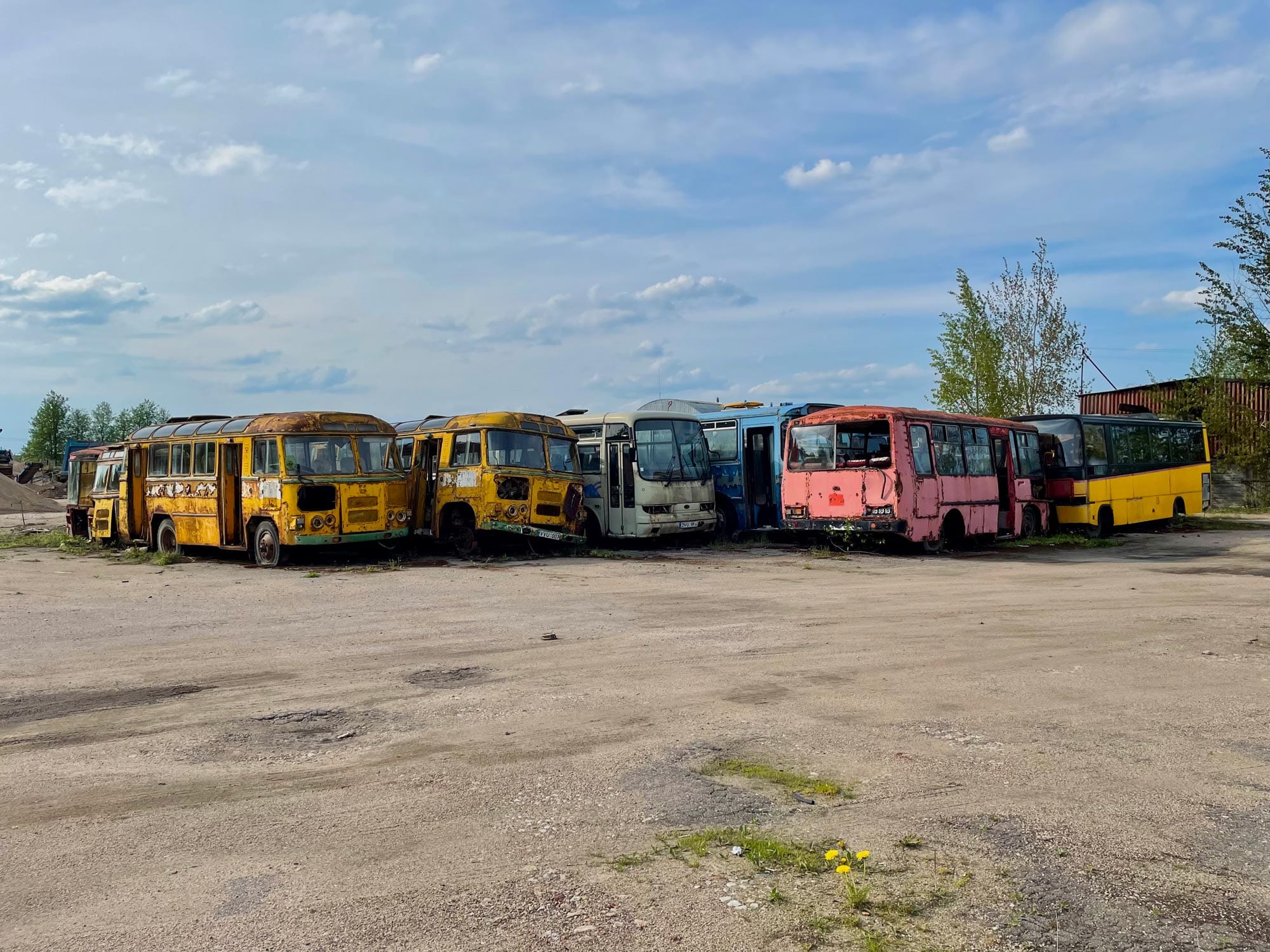 Sovietinių autobusų parkas